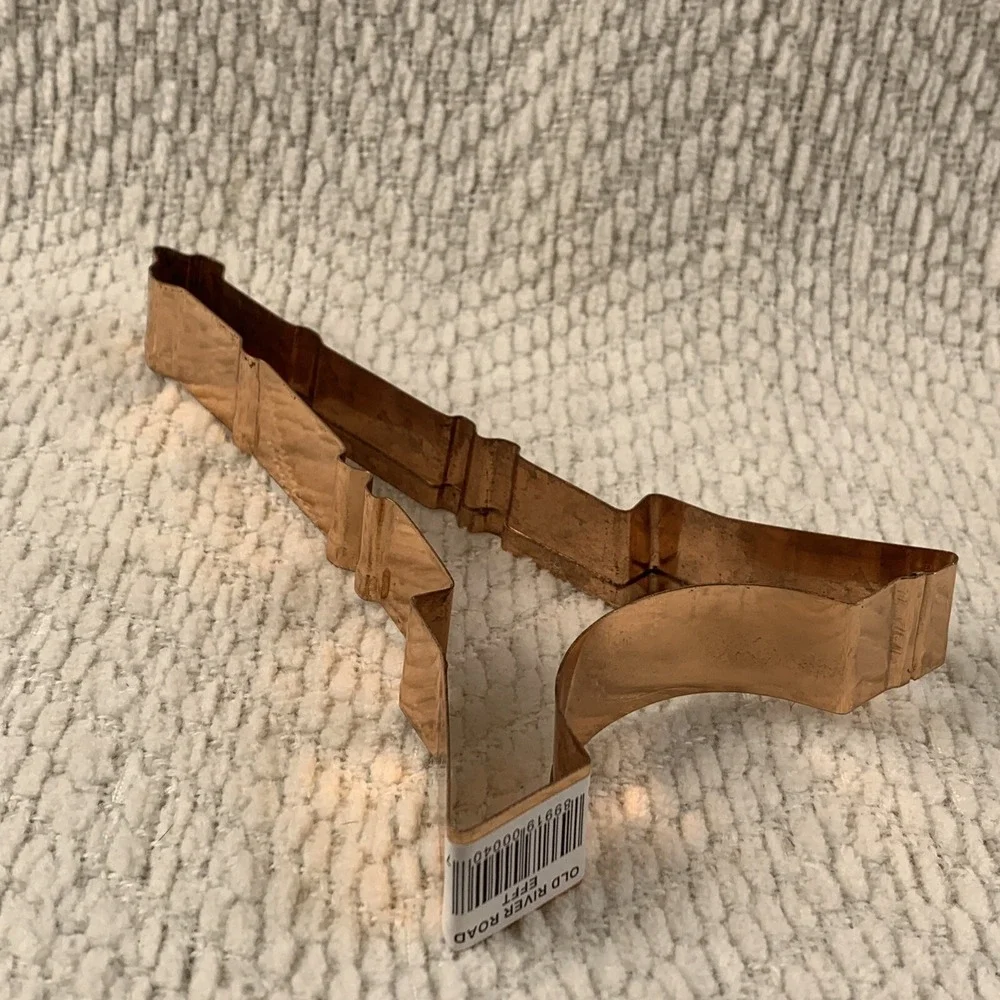 NEW Old River Road Copper‎ Cookie Cutter Eiffel Tower Large Party Decor Favors
